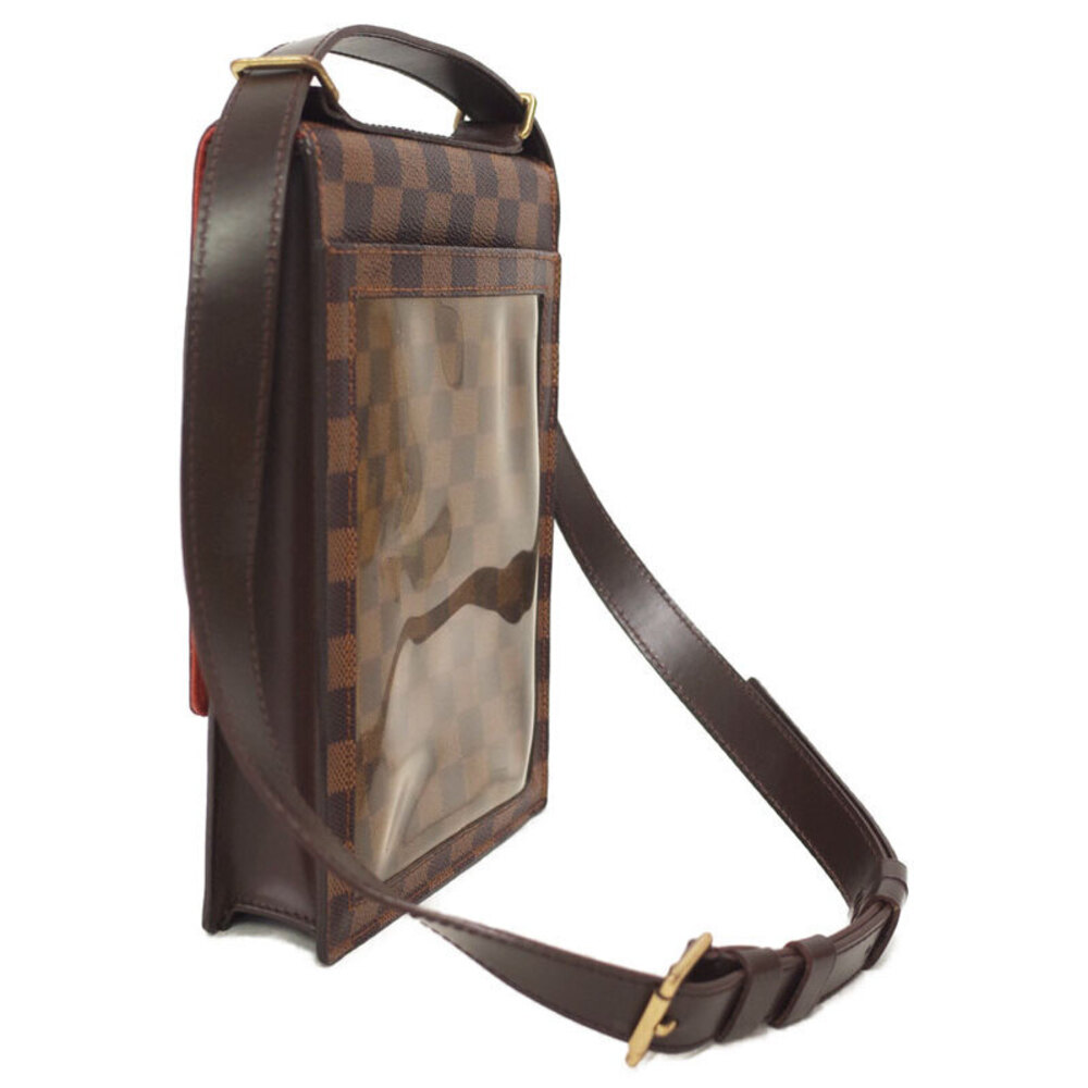 Louis Vuitton Brown Portobello Bag Shoulder Damier Ebene